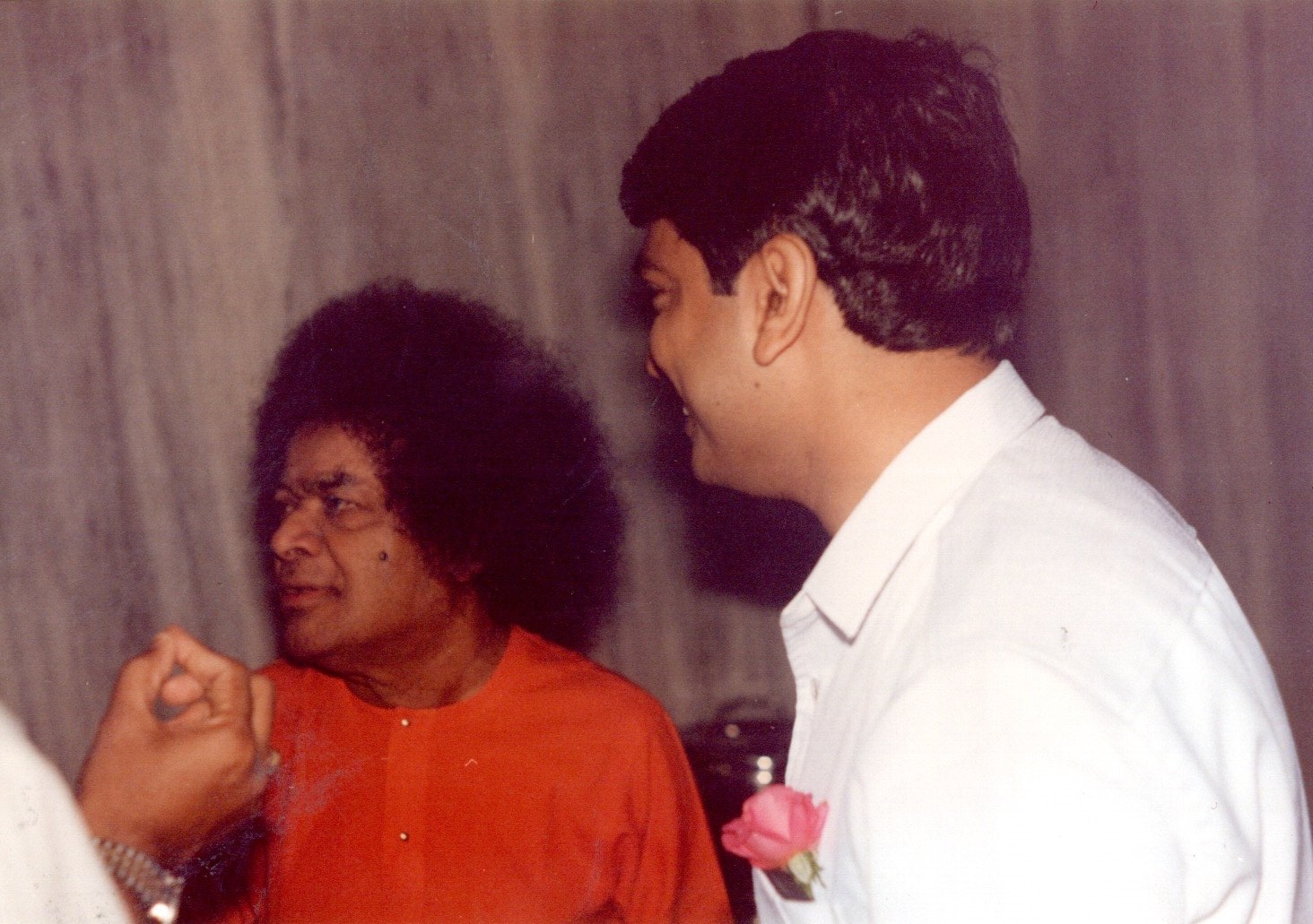 Bhagawan with Dr. H. M.